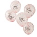Ballonnen Team Bride 30cm 5st Ballonnen Team Bride 30cm 5st