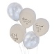Bruiloft Ballonnen Team Bride 30cm 5st Bruiloft Ballonnen Team Bride 30cm 5st