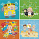CocoMelon 4 In 1 Puzzel CocoMelon 4 In 1 Puzzel