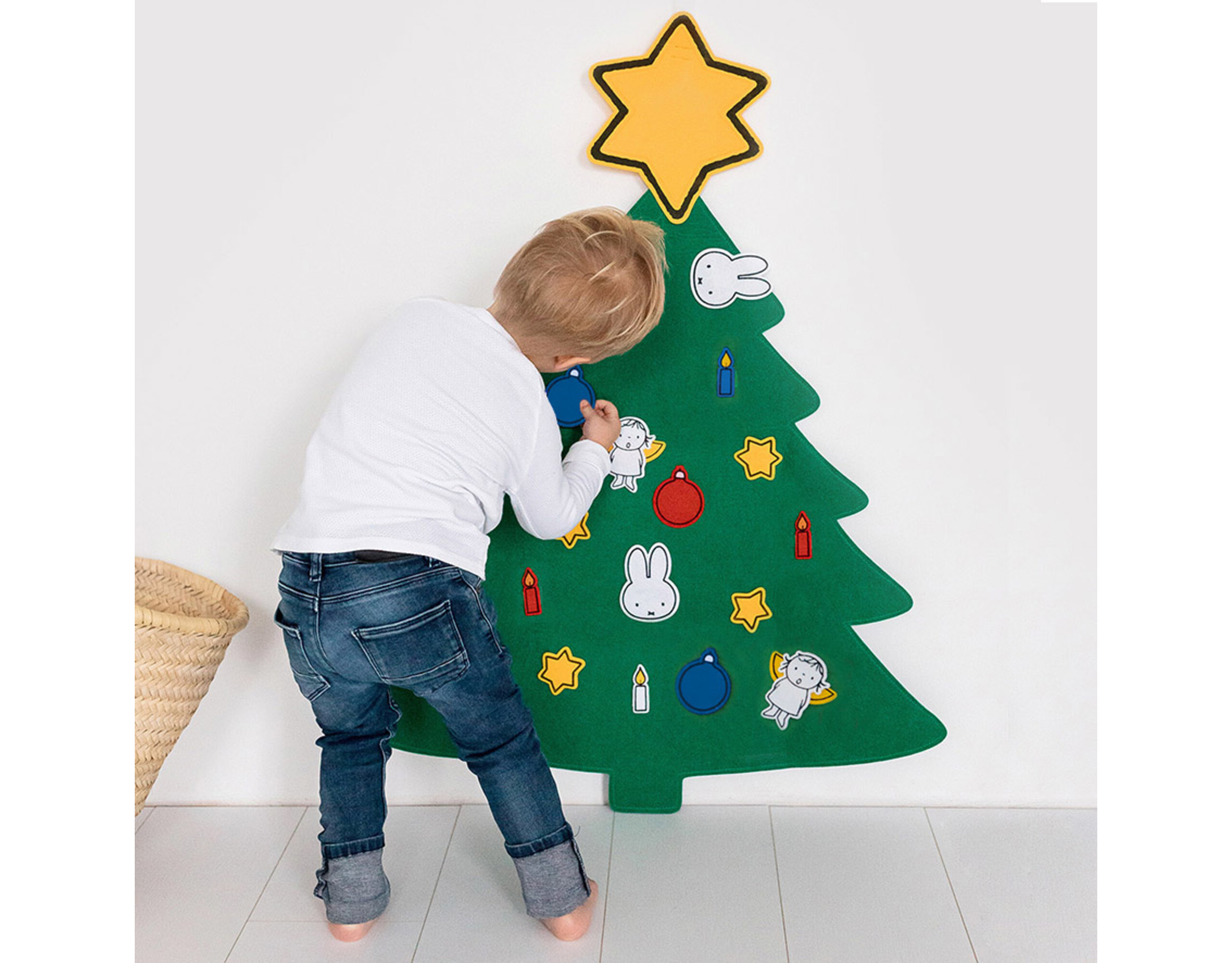 Nijntje Kerstboom Vilt Partywinkel