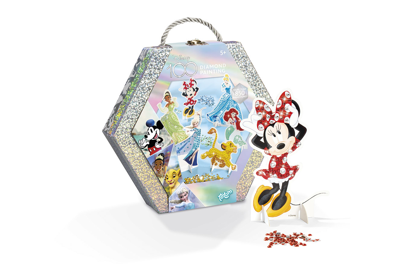 Disney 100 jaar Crystal Art Album inclusief 6 stickers - Alles van