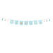 Blauwe Banner Oh Baby 2,5m Blauwe Banner Oh Baby 2,5m