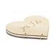 Gastenboek Hart Yes I Do Hout Gastenboek Hart Yes I Do Hout