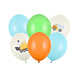 Ballonnen Set Bouwvoertuigen 30cm 6st Ballonnen Set Bouwvoertuigen 30cm 6st