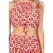 Festival setje (top met rok) (V) rood Festival setje (top met rok) (V) rood