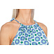 Festival setje (top met rok) (V) blauw Festival setje (top met rok) (V) blauw
