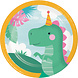 Dino Borden 18cm 8st Dino Borden 18cm 8st