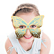 Gekleurde Vlinder Maskers 19cm 8st Gekleurde Vlinder Maskers 19cm 8st