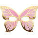 Gekleurde Vlinder Maskers 19cm 8st Gekleurde Vlinder Maskers 19cm 8st