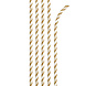 Gouden Rietjes Gestreept 24st Gouden Rietjes Gestreept 24st