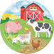 Boerderij Borden Papier 23cm 8st Boerderij Borden Papier 23cm 8st