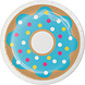 Donut Borden 18cm 8st Donut Borden 18cm 8st