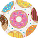 Donut Borden 23cm 8st Donut Borden 23cm 8st