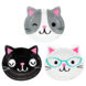 Gekleurde Party Cats Borden 23cm 8st Gekleurde Party Cats Borden 23cm 8st