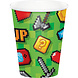 Gaming Party Bekers 256ml 8st Gaming Party Bekers 256ml 8st