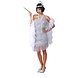 Flapper Jurk Dames Zilver Flapper Jurk Dames Zilver