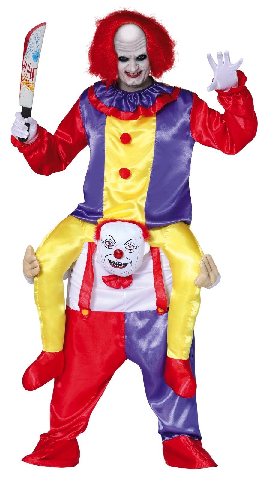 Killer Clown Carry Me Kostuum Heren Partywinkel