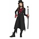 Gothic Halloween Kostuum Meisje Rood Gothic Halloween Kostuum Meisje Rood