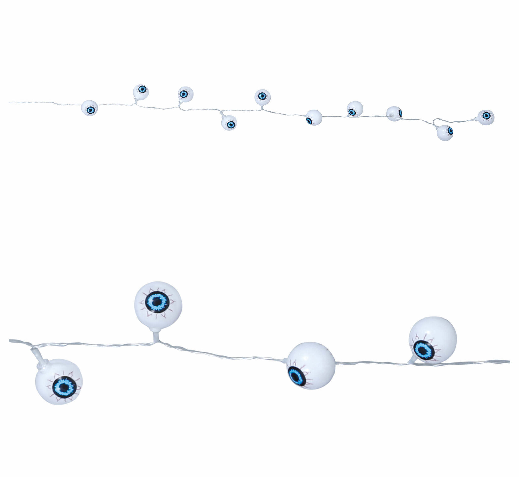 Halloween Led Lampjes Ogen 1,3m Partywinkel