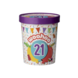 Gekleurde Snoepbakje 21 Jaar 12cm Gekleurde Snoepbakje 21 Jaar 12cm