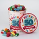 Gekleurde Snoepbakje 50 Jaar 12cm Gekleurde Snoepbakje 50 Jaar 12cm