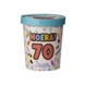 Gekleurde Snoepbakje 70 Jaar 12cm Gekleurde Snoepbakje 70 Jaar 12cm