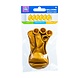 Gouden Ballonnen Metallic 30cm 6st Gouden Ballonnen Metallic 30cm 6st