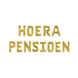 Gouden Pensioen Ballonnen Set 1,9m Gouden Pensioen Ballonnen Set 1,9m