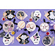 Halloween Borden Doodshoofd 27cm 6st Halloween Borden Doodshoofd 27cm 6st