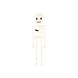 Halloween Hangdecoratie Skelet 1,10m Halloween Hangdecoratie Skelet 1,10m