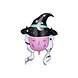Halloween Helium Ballon Heks Leeg 1,1m Halloween Helium Ballon Heks Leeg 1,1m