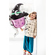 Halloween Helium Ballon Heks Leeg 1,1m Halloween Helium Ballon Heks Leeg 1,1m