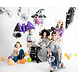 Halloween Helium Ballon Heks Leeg 1,1m Halloween Helium Ballon Heks Leeg 1,1m