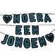 Geboorte Letterslinger Hoera een Meisje Neon 5m Geboorte Letterslinger Hoera een Meisje Neon 5m