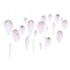 25 Fan Decoration A Touch of Pampas Pink Paper Height 10-30 cm 25 Fan Decoration A Touch of Pampas Pink Paper Height 10-30 cm