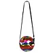 Accessoireset Holo regenboog heuptasje en pet Accessoireset Holo regenboog heuptasje en pet