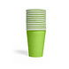 8 Paper cups 210ml Lime green 8 Paper cups 210ml Lime green