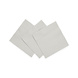 20 Napkins 3-ply 24x24cm Silver 20 Napkins 3-ply 24x24cm Silver