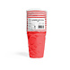 14 Paper cups 210ml Red 14 Paper cups 210ml Red