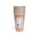 10 Paper cups 350ml Rose gold 10 Paper cups 350ml Rose gold