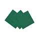 20 Napkins 3-ply 24x24cm Dark green 20 Napkins 3-ply 24x24cm Dark green