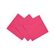 20 Napkins 3-ply 24x24cm Hot pink 20 Napkins 3-ply 24x24cm Hot pink