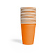 14 Paper cups 210ml Orange 14 Paper cups 210ml Orange