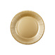 16 Paper plates 23cm Gold 16 Paper plates 23cm Gold