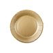 8 Paper plates 23cm Gold 8 Paper plates 23cm Gold