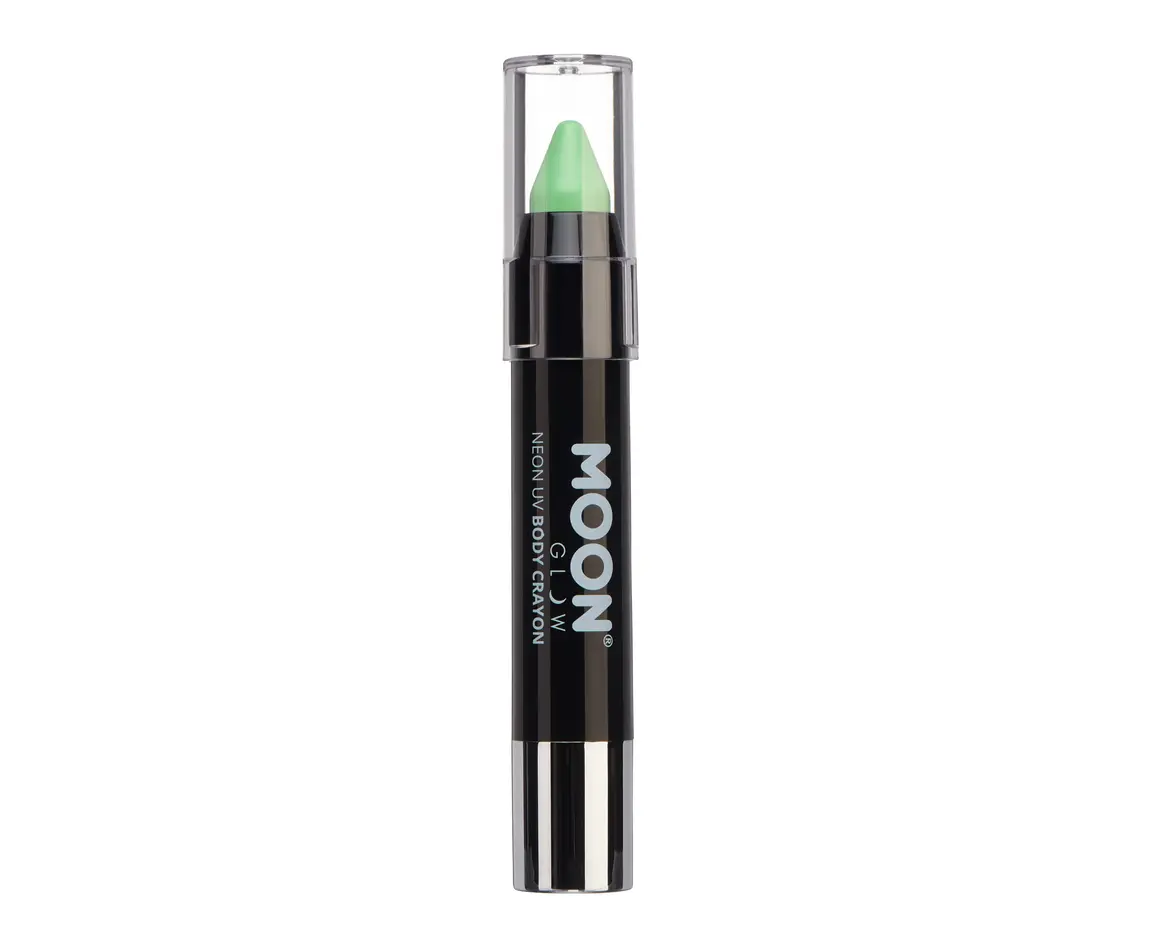 Moon Glow Pastel Neon UV Body Crayons Pastel Green 3.2g Partywinkel