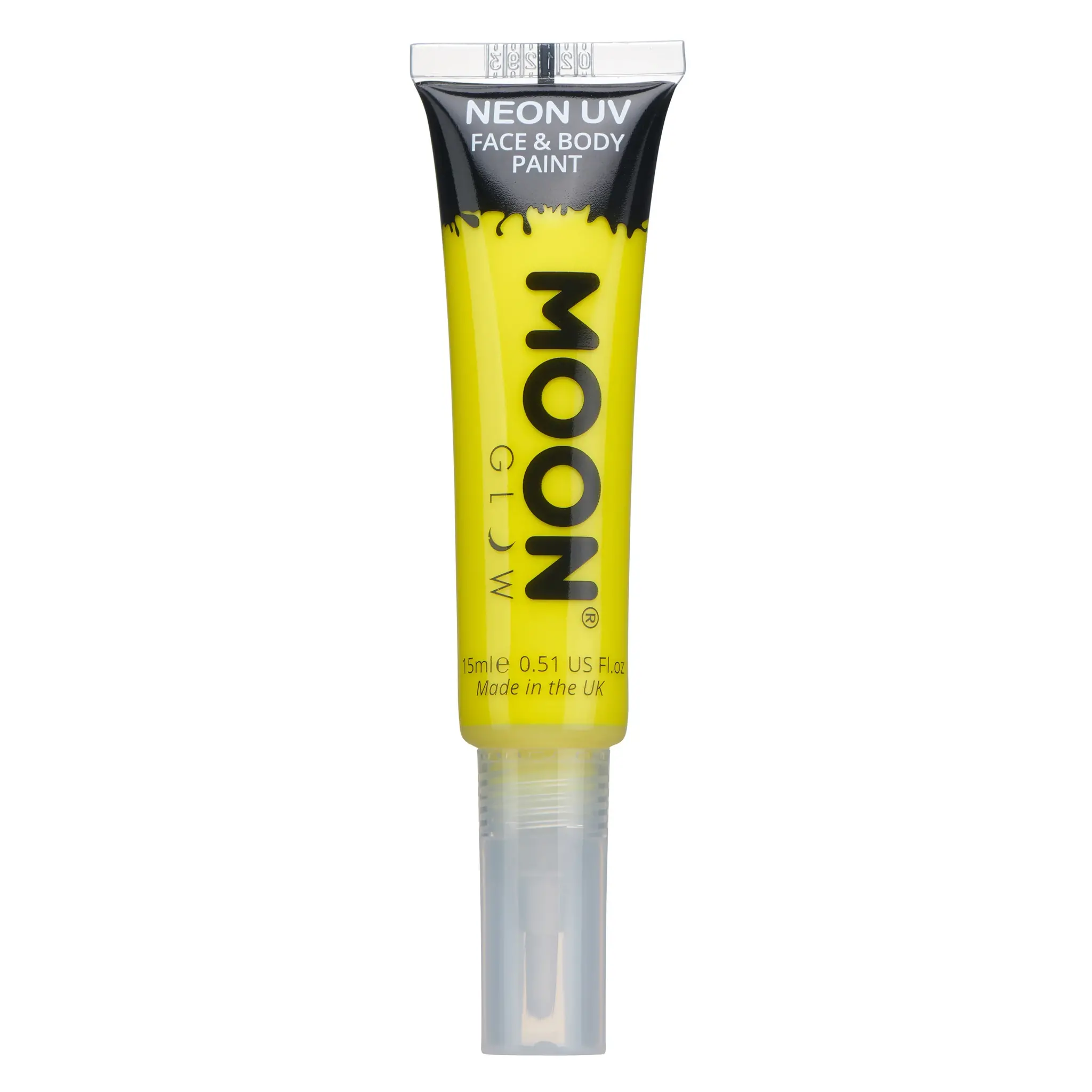 Moon Glow - 12ml Neon UV Face & Body Paint - Intense Yellow