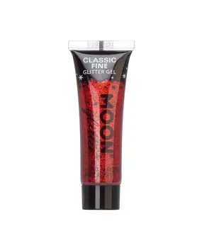 Moon Glitter - Classic Fine Glitter Shakers - Red