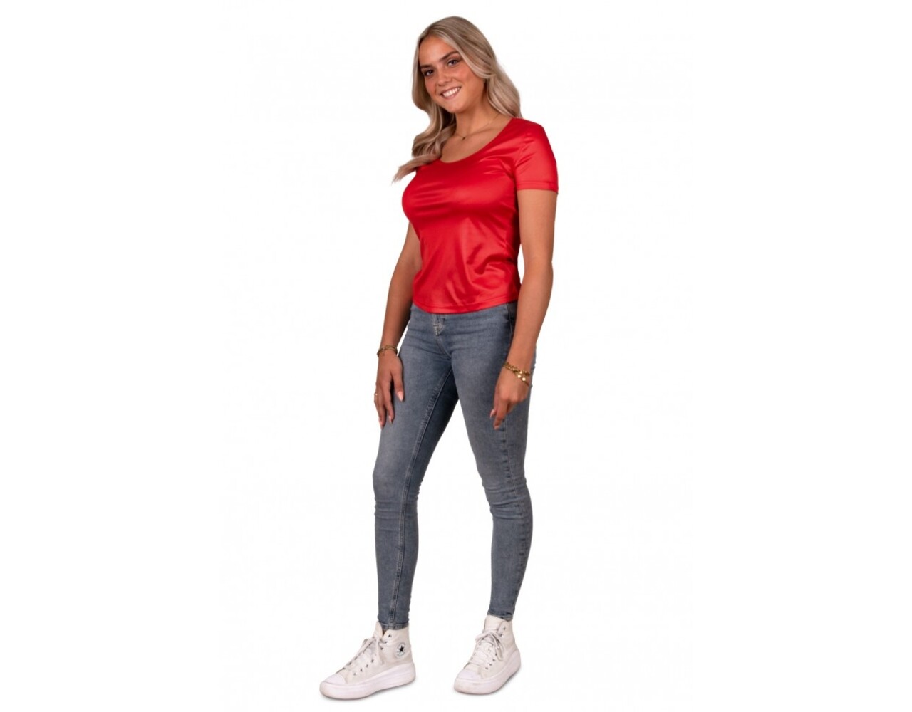 Rood dames t shirt sale