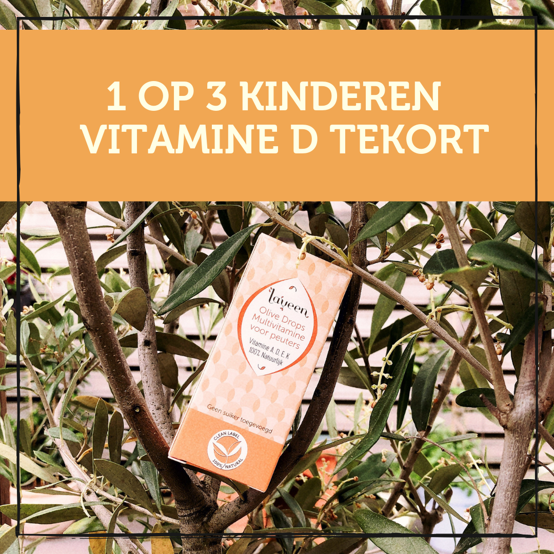 Eén op de drie kinderen in Nederland heeft een tekort aan vitamine D.
